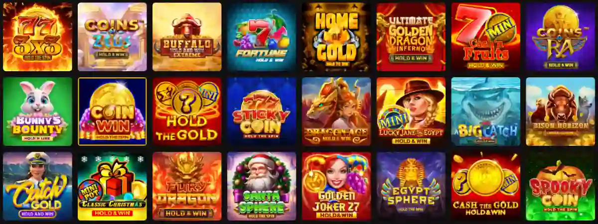 Legion Bet Hold Casino Games